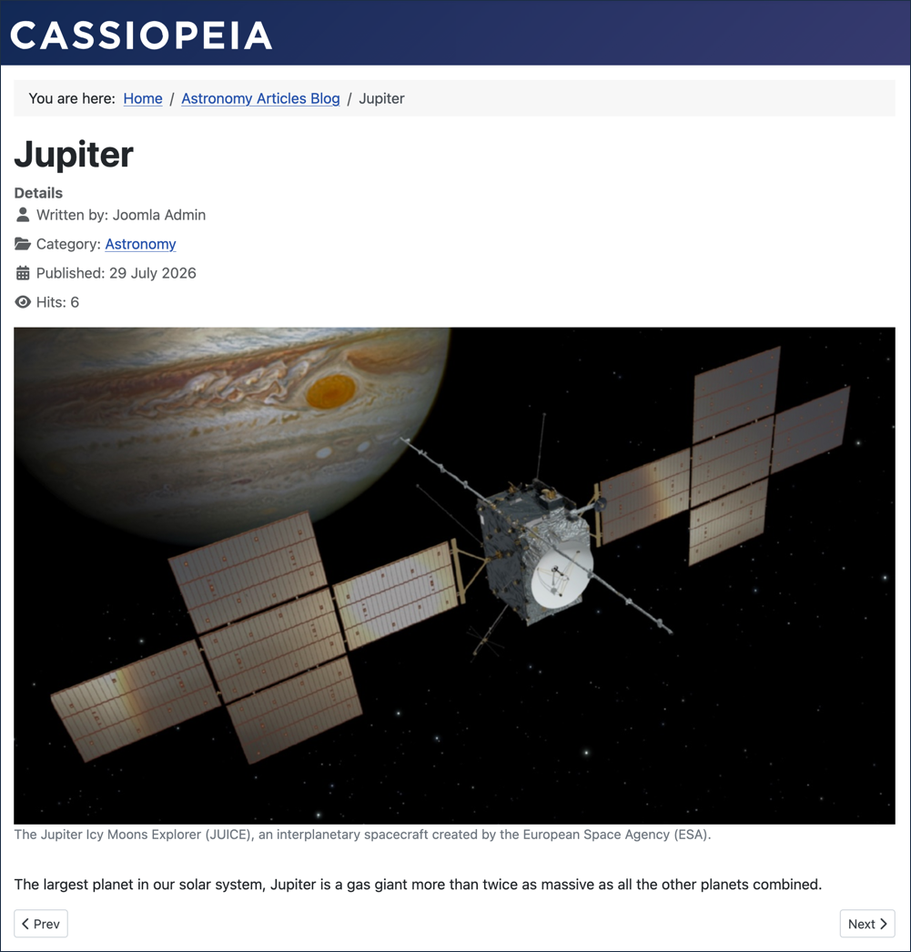 Jupiter full article image